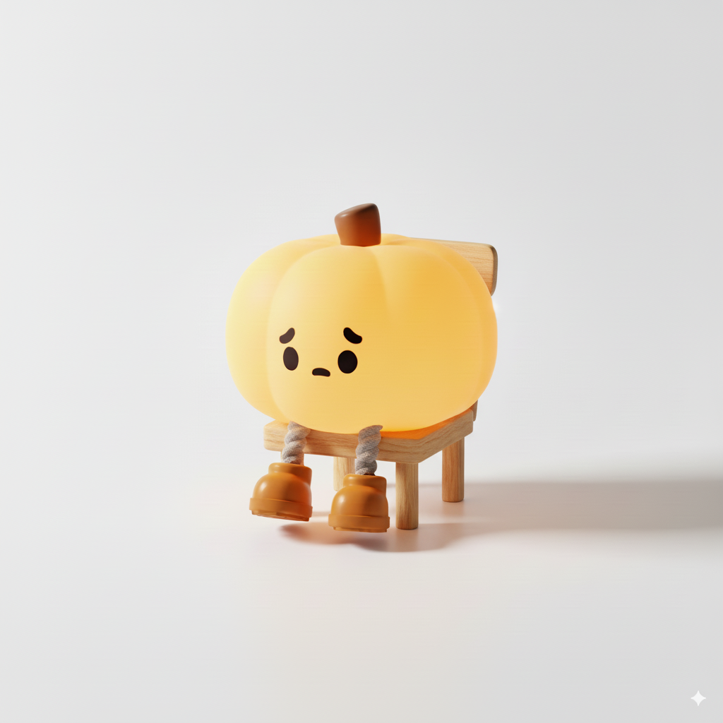Pumpkin Soft Night Lamp
