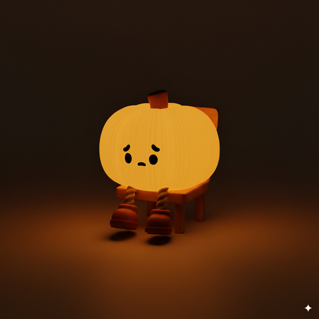 Pumpkin Soft Night Lamp